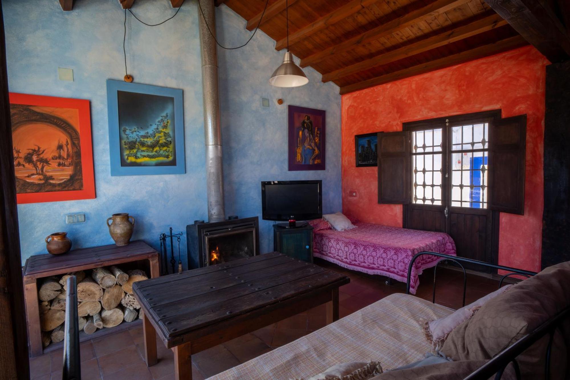 Casa Rural Los Ventanales Alcala del Jucar Bagian luar foto